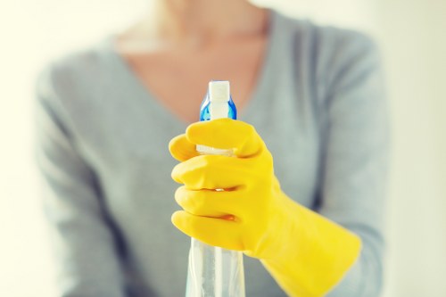 Emergency-ready carpet cleaning setup with organised tools and careful procedures