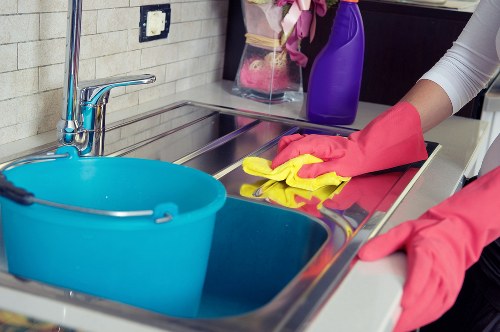 Professional post construction cleaning in a SW14 property