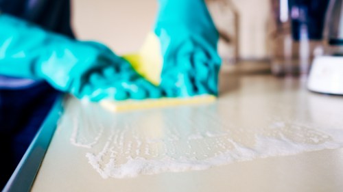 Eco-friendly van used for carpet cleaning in South West London