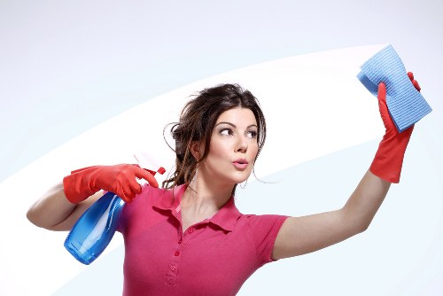 Professional cleaners maintaining a local office in SW14